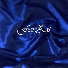 material textil tafta albastra