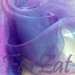 Organza colorata la rola - imagine 3