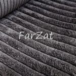 Catifea plusata gri pentru tapiterie