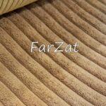 Catifea plusata galben mustar pentru tapiterie