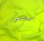 Material textil polar galben verzui fosforescent - imagine 2