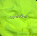 Material textil polar galben verzui fosforescent