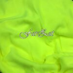 Material textil polar galben verzui fosforescent