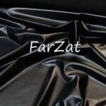 Latex negru lucios