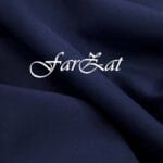 Material textil minimat bleumarin
