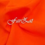 Material textil minimat portocaliu fosforescent