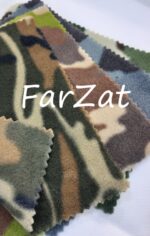 Material textil polar fleece camuflaj - Model 1 - imagine 3