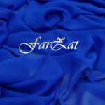 Tesatura voal albastru