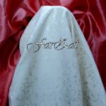 Material brocard alb