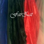 Material textil catifea colorata model fir scurt - metraj