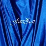 Tesatura catifea elastica albastra