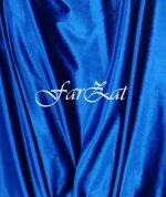 Tesatura catifea elastica albastra