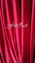 Tesatura catifea elastica rosie