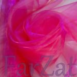 Material organza fucsia - imagine 4