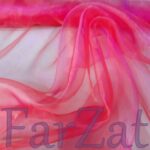 Material organza fucsia - imagine 4