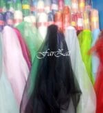 Tesatura organza neagra - imagine 2