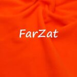 Material textil polar portocaliu fosforescent