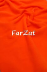 Material textil polar portocaliu fosforescent