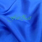 Saten albastru electric