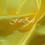 Saten galben latime 150 cm