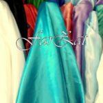 Material satin verde turcoaz | Saten material