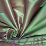 Tafta pentru rochii - Verde cu reflexii