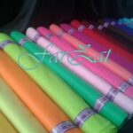 Tesatura tiul fin colorat